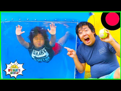 Water DUNK TANK Challenge with 1 hr family fun activities 