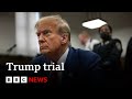 Donald Trump threatened with jail after contempt of court fine | BBC News