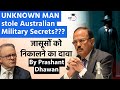 UNKNOWN MAN Stole Australian Military Secrets? Indian Spy Accused by Australian Media