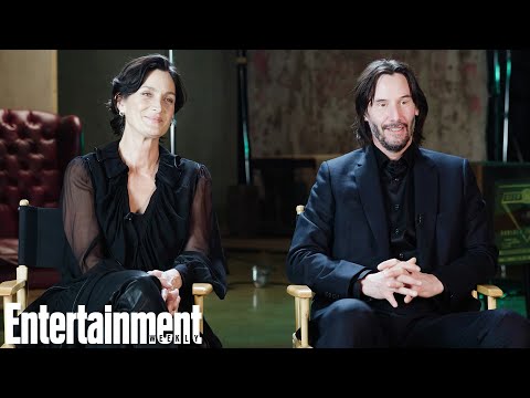 Keanu Reeves & Carrie Anne Moss Reflect on Moments That Defined The Matrix Entertainment Weekly