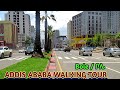በዘመናዊው ቦሌ አብረውን በመጓዝ ዘና ይበሉ። Addis Ababa, Ethiopia Walking Tour - Bole.