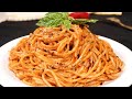 Classic Tomato Spaghetti - Spaghetti Pasta In Tomato Sauce | Easy Pasta Recipe