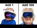 Ages 1 - 100 Try Apple Vision Pro