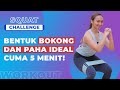 5 Menit Squat Challenge! Bokong dan Paha Pasti Kencang Dengan Workout Ini -  Hip Resistance Band
