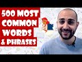 500 most common words and phrases ★ Learn Serbian  #serbian #srpski #teacherboko