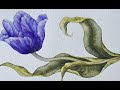 Unleash Your Creativity: Step-by-Step Watercolor Tutorial for Tulip Painting