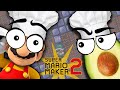 Mario Maker 2, but explained with food