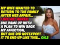 Cheating Wife Stories, She Came Up With A Plan That Completely Failed, Reddit Story Audio Story CH.2