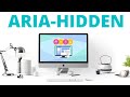 Hiding Elements from Screen Readers with aria-hidden [WAI-ARIA]