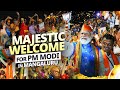 Majestic Mangaluru warmly welcomes PM Modi as he holds a grand roadshow