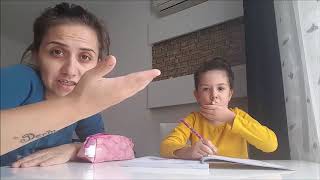 VLOG | KIZIMLA ÖDEV YAPTIK , TAVADA PATATES PİZZA YAPTIM