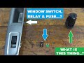 How To Test A Power Window Relay, Switch and Fuse