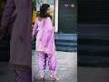 Hot beauty Punjaban jatti in pink silk salwar suit