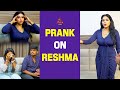 Prank On Actress Reshma 🤣| கோவத்தின் உச்சியில் Reshma|AadhanPrank | Reshma Pasupuleti 😡Angry With VJ