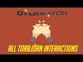 Overwatch - All Torbjörn Interactions V2 + Unique Kill Quotes