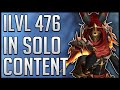 How To Gear Up ILVL 476 ALL BY YOURSELF - No Group Content Needed!