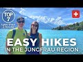 7 Easy Hikes in the Jungfrau Region | Hiking in Switzerland | Interlaken, Lauterbrunnen, Grindelwald