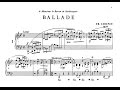 Chopin Ballade No.1 in G minor, Op. 23 / Krystian Zimerman (with Score)