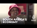 South Africa's ailing economy has left many people struggling to find work.