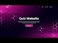 How To Make Quiz Website Using HTML CSS And Javascript