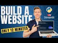 Build a Website in only 12 minutes using Python & Streamlit