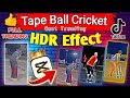 How to edit hdr cricket video  in capcut🔥/2023