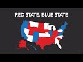 What does it mean to be a red state or a blue state?