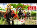 HIDING FROM A SERVER AS A DINO… AGAIN! | ARK Survival Evolved