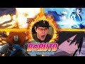 BORUTO Anime Fights (Naruto and Sasuke VS Momoshiki, Kawaki vs Garo) - RogersBase Reacts