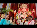 Khairatabad Ganesh 2020 | Ramnagar Akhil Anna offers Pooja at Khairatabad Ganesh idol with Family