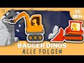 Bagger Dinos ⭐ Alle Folgen [ Kindervideos | Kinderfilme ] #telekids
