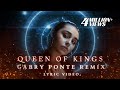 Alessandra - Queen of Kings (Gabry Ponte Remix) [Official Lyric Video]