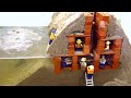 LEGO Mine Flood Disaster - LEGO Dam Breach Experiment