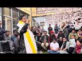 MP LADAKH JTN ALONG WITH HUNDREDS OF SUPPORTERS EXPRESSED THE DISSATISFACTION WITH THE PARTY SYSTEM