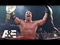 Hulk Hogan vs. Goldberg in Fiery SHOWDOWN | WWE's Most Wanted Treasures | A&E