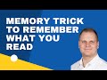Download Simple Memory Tricks to Remember What You Read mp4 3gp mp3 videos - waplic