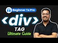 Div Tag - HTML5 Tutorial in Hindi | Why to use Div Tag? | Techno Brainz
