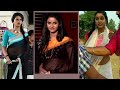 Chaitra reddy tamil tv yarudi nee mohini serial actress transparent saree show
