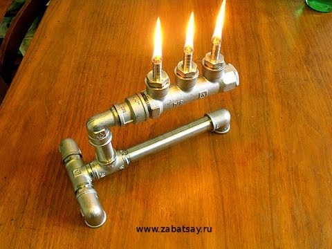 Самодельный горелка из трубы Самодельный горелка из трубы
