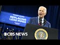 Watch Live: President Biden delivers remarks on clean water infrastructure | CBS News