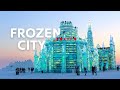 Inside China's Largest Ice City | Harbin Ice And Snow Festival Documentary