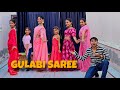 Gulabi Saree Dance Challenge 💃 1st Round Competition