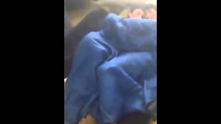 Two guys caught in the bedroom