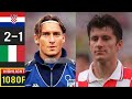 Croatia 2 x 1 Italy (Totti, Suker, Maldini, Nesta) ●World Cup 2002 Extended Goals & Highlights