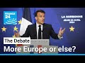 More Europe or else? Macron lists 'mortal' dangers ahead of EU elections • FRANCE 24 English