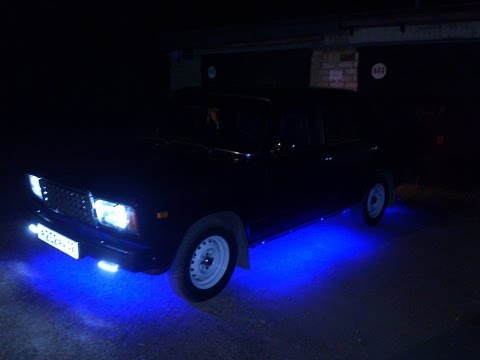 Светодиодная подсветка днища автомобиля своими руками
