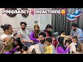 Pregnancy reactions ghar walo ka 😇|| sab ko ladki chahiye 😂|| Haifa & Qashif vlog