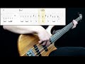 Kool & The Gang - Celebration (Bass Cover) (Play Along Tabs In Video)