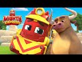 Freight Nate and Big Bart the Bull | Mighty Express | Cartoons for Kids