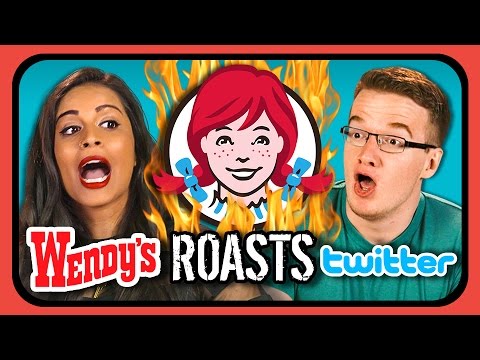 YouTubers React to Wendy s ROASTS Twitter 